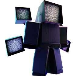 Large TV Man