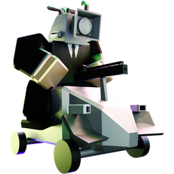 Laser Cameraman Car