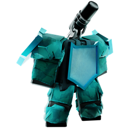 Shield Microphone Man